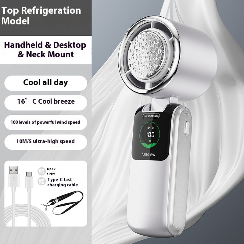 Stay Cool Anywhere – Anytime!
This high-speed portable neck & handheld fan is your ultimate summer essential. With adjustable speed, rechargeable battery, and ice pack cooling effect, it delivers refreshing airflow for hours. Whether you’re at the beach,