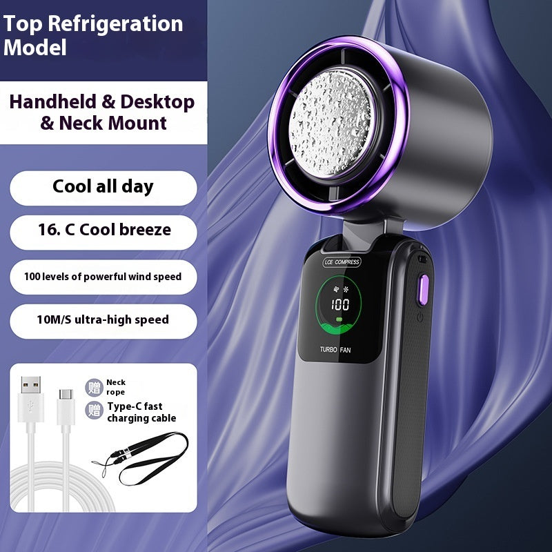 Stay Cool Anywhere – Anytime!
This high-speed portable neck & handheld fan is your ultimate summer essential. With adjustable speed, rechargeable battery, and ice pack cooling effect, it delivers refreshing airflow for hours. Whether you’re at the beach,