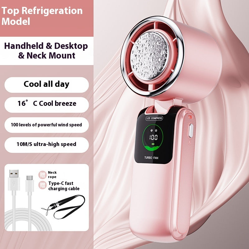 Stay Cool Anywhere – Anytime!
This high-speed portable neck & handheld fan is your ultimate summer essential. With adjustable speed, rechargeable battery, and ice pack cooling effect, it delivers refreshing airflow for hours. Whether you’re at the beach,