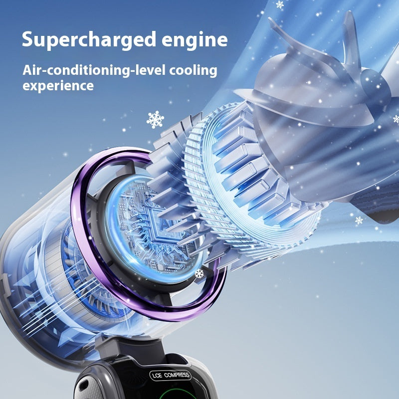 Stay Cool Anywhere – Anytime!
This high-speed portable neck & handheld fan is your ultimate summer essential. With adjustable speed, rechargeable battery, and ice pack cooling effect, it delivers refreshing airflow for hours. Whether you’re at the beach,
